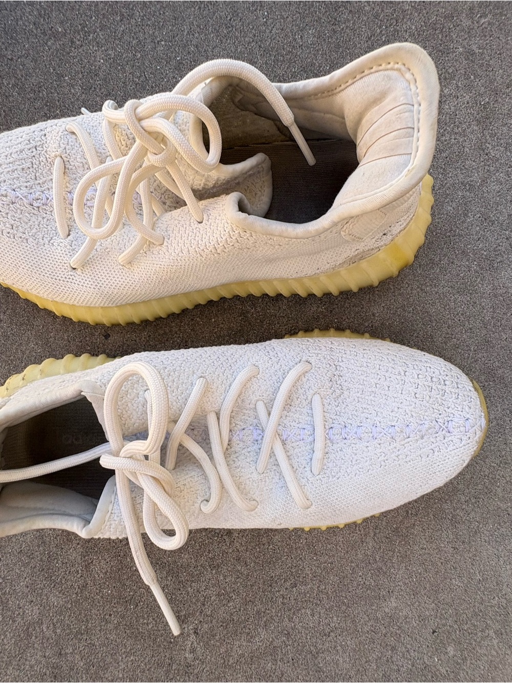 Yeezy Boost 350 V2 Cream White with Yellow Sole